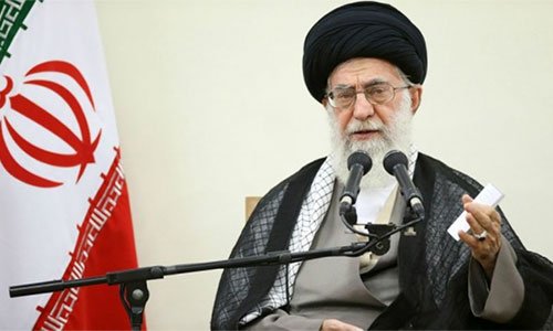 líder supremo de Irán, el gran ayatolá Ali Jamenei El líder supremo de Irán llama a la unidad de todos los musulmanes